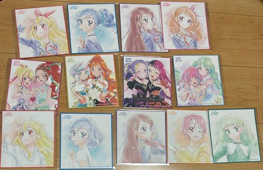 Amazon.co.jp: アイカツ 映画 特典 イラストカード : おもちゃ