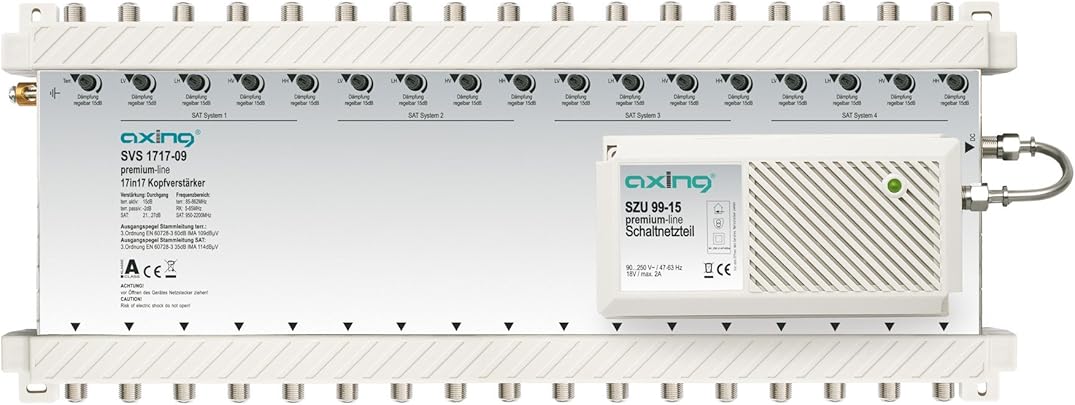 Axing SVS 1717-09 Amplificatore satellitare per sistema SPU 17x-09 Axing SVS 1717-09 Amplificatore satellitare per sistema SPU 17x-09