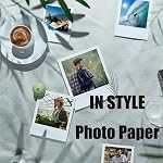 100 Sheets 4x6 Inch Glossy Photo Paper, 230GSM Glossy Inkjet Printer Paper for Dye Ink,Waterproof Professional Photographic Paper Works with Inkjet Printers