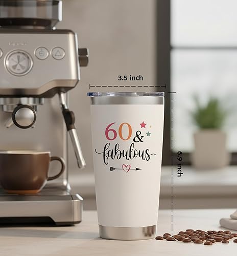 Miniatura 6 de Divertidos regalos de cumpleaños 60 para mujeres, ideas de decoración de cumpleaños 60 en 1966, ideas para ella, regalo para mujer que cumple 60