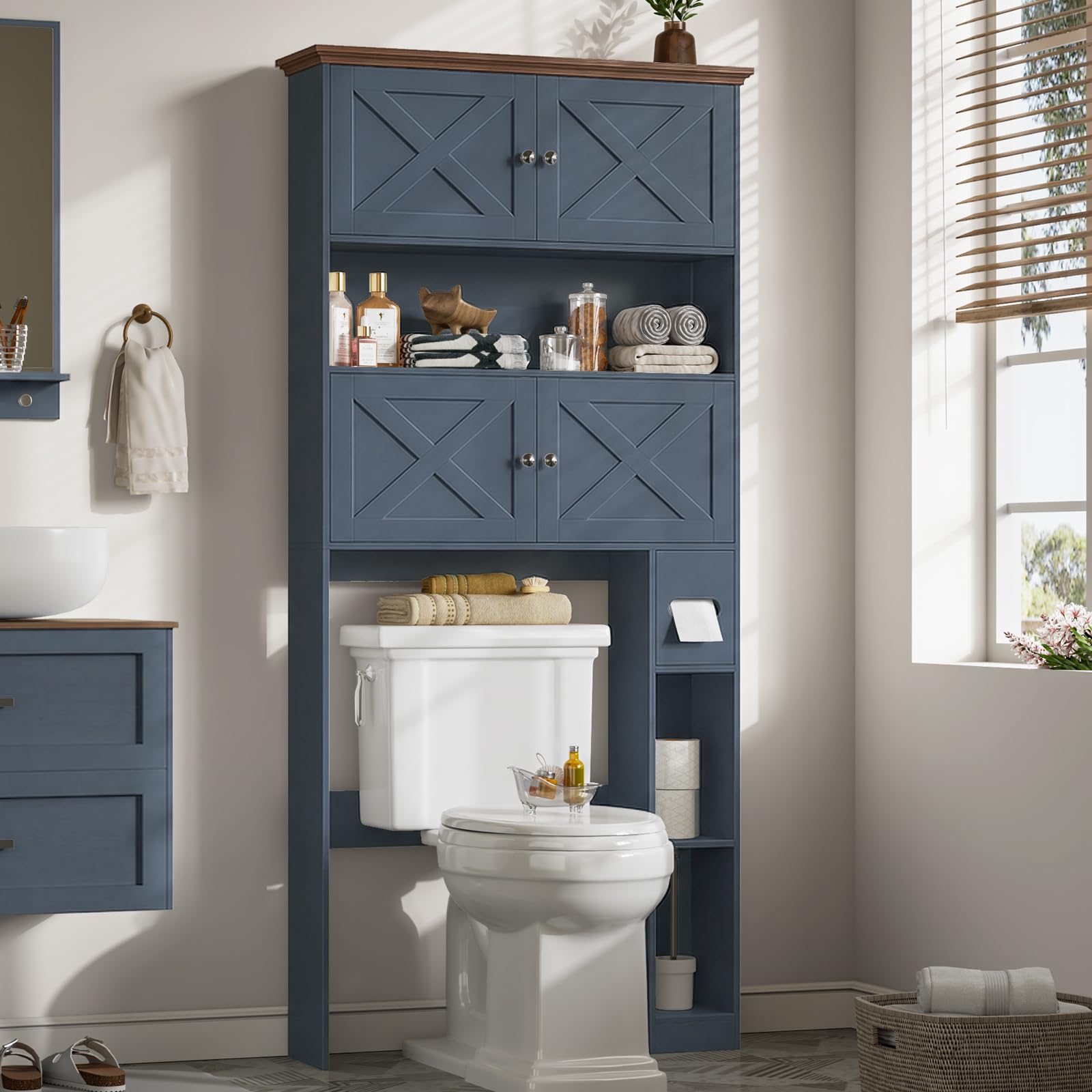 Photo 1 of Halitaa Over-the-Toilet Storage Cabinet