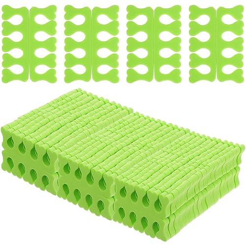 Miniatura 1 de 100 pares de separadores de dedos para pedicura, separadores de dedos de pedicura, herramientas de pedicura para pies, separadores de dedos para