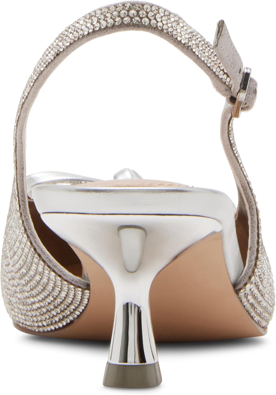 Madden Girl Women's Vogue-R Sling-Back Kitten Heel