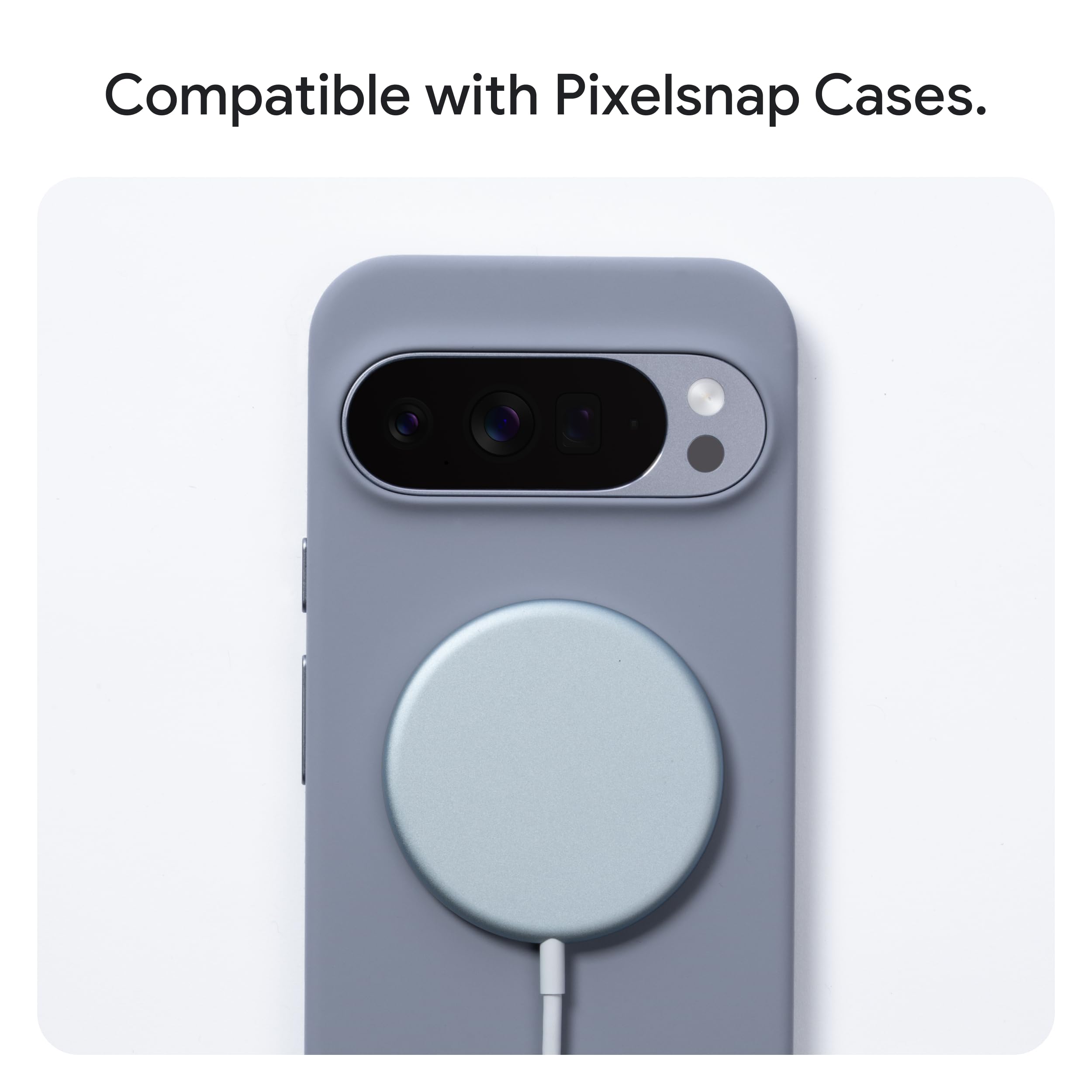 Amazon | 【純正】 Google グーグル Pixelsnap 充電器 Fog GA10043-WW