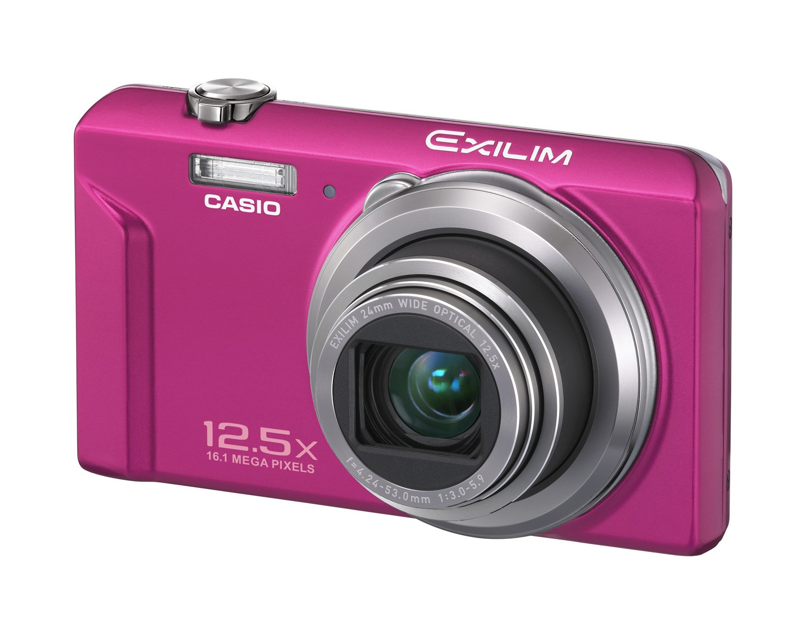 Amazon | CASIO デジタルカメラ EXILIM 1610万画素 12.5倍 チェリー 
