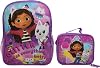 Accessory Innovations Girls Gabby's Dollhouse Backpack and Lunchbox Set, Pink