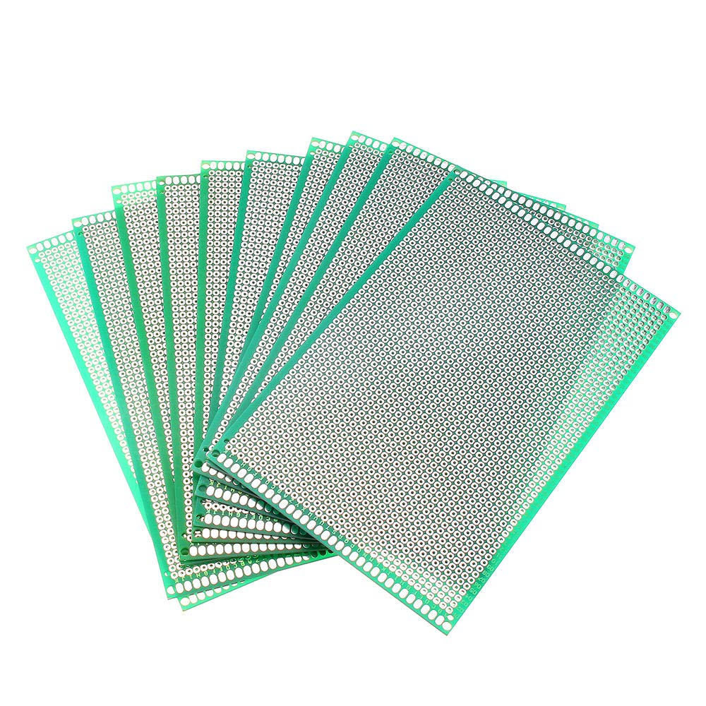REES52 5Pcs Double Sided PCB Board Universal Printed Circuit Proto Board for DIY Soldering Electronic Projects Practice Test Circuit 8x12cm (B07JKVNY8J) Amazon Price History, Amazon Price Tracker
