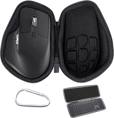 Funda rígida para mouse Logitech MX Master 3S + teclado MX Keys