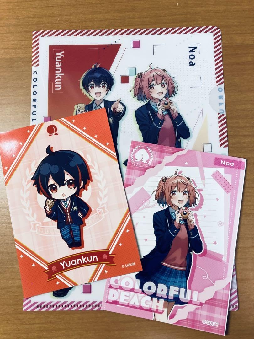 Amazon.co.jp: カラフルピーチ ファミマコラボ ファイル ブロマイド の