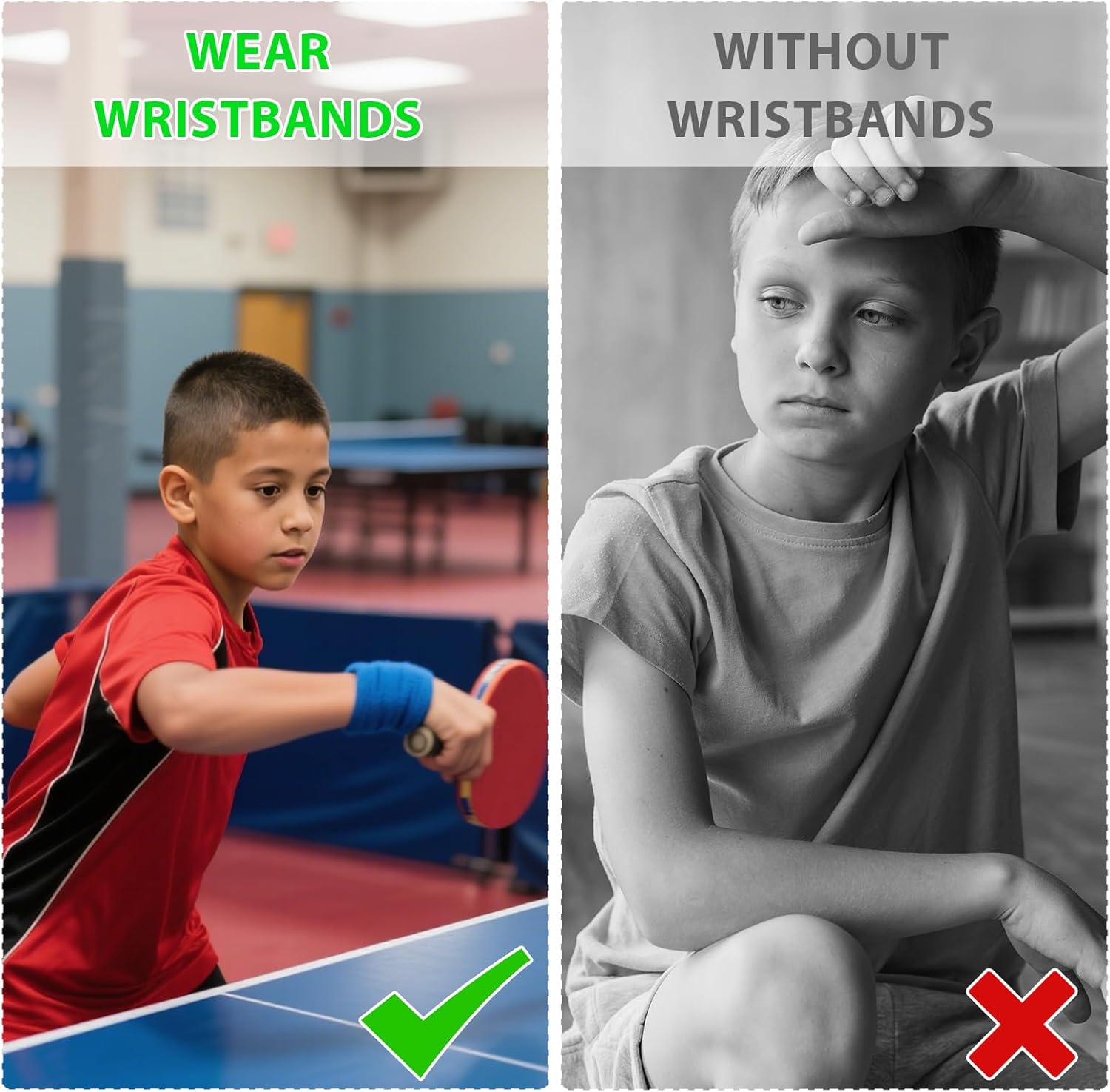 72 Pcs(36 Pairs) Bulk Sports Wristbands - Sweatbands Sports Wrist Bands for Basketball Football Party Favors for Outdoor Activity - Image 4