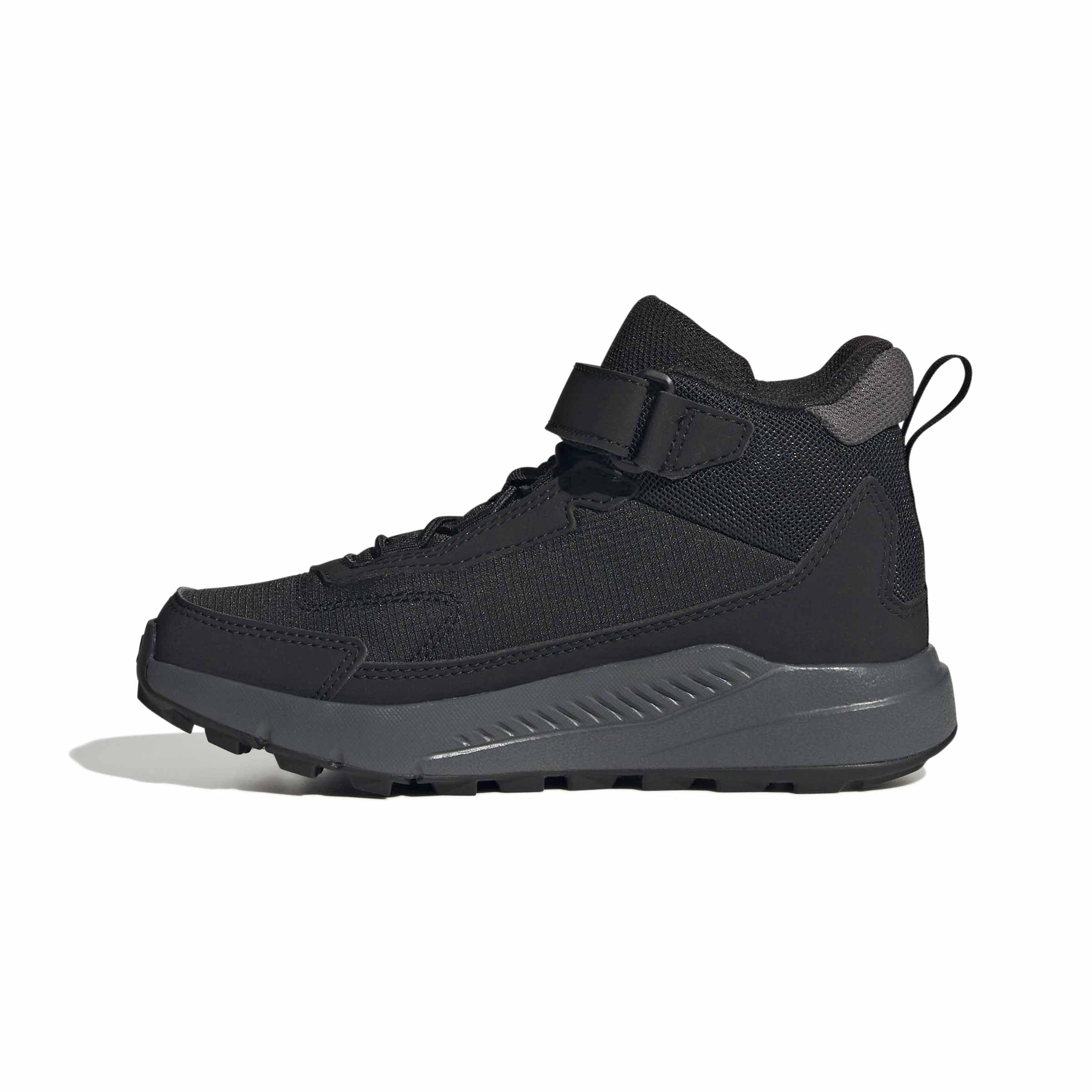 adidas Uniseks - dzieci Terrex Anylander Mid Children Hiking Shoes, core black/grey five/core black, 34 EU