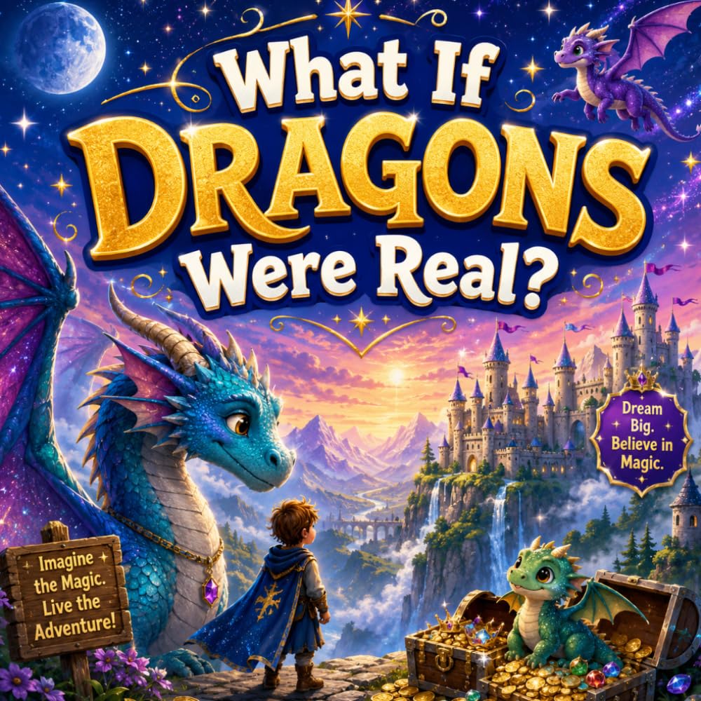 What If Dragons Were Real?: Dragon Books for Kids: 1 (What If It Was Real? Mythology For Kids)