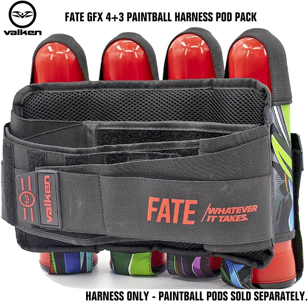 Valken Paintball Fate GFX 4+3 Harness (Graffiti)