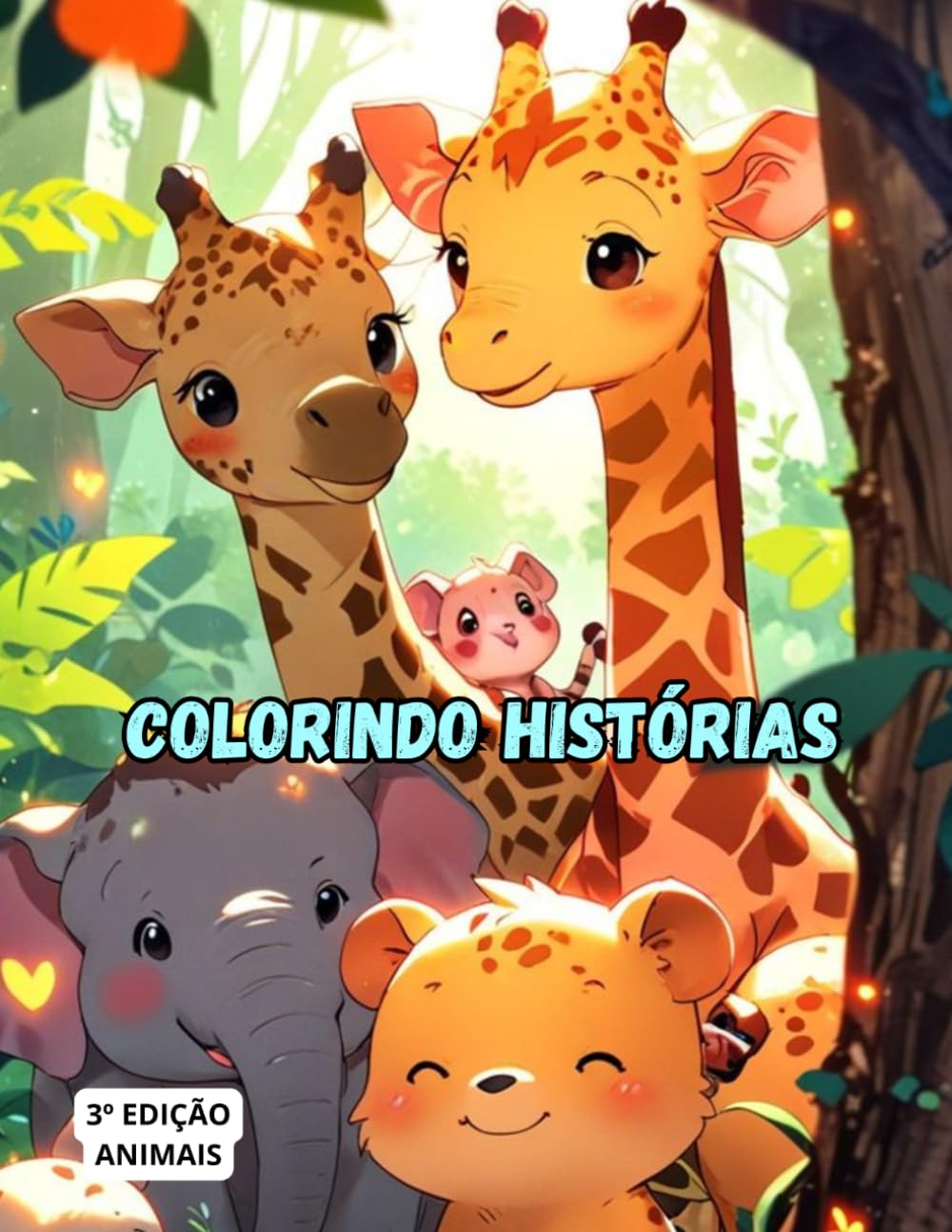Colorindo Histórias: Conhecendo os Animais
