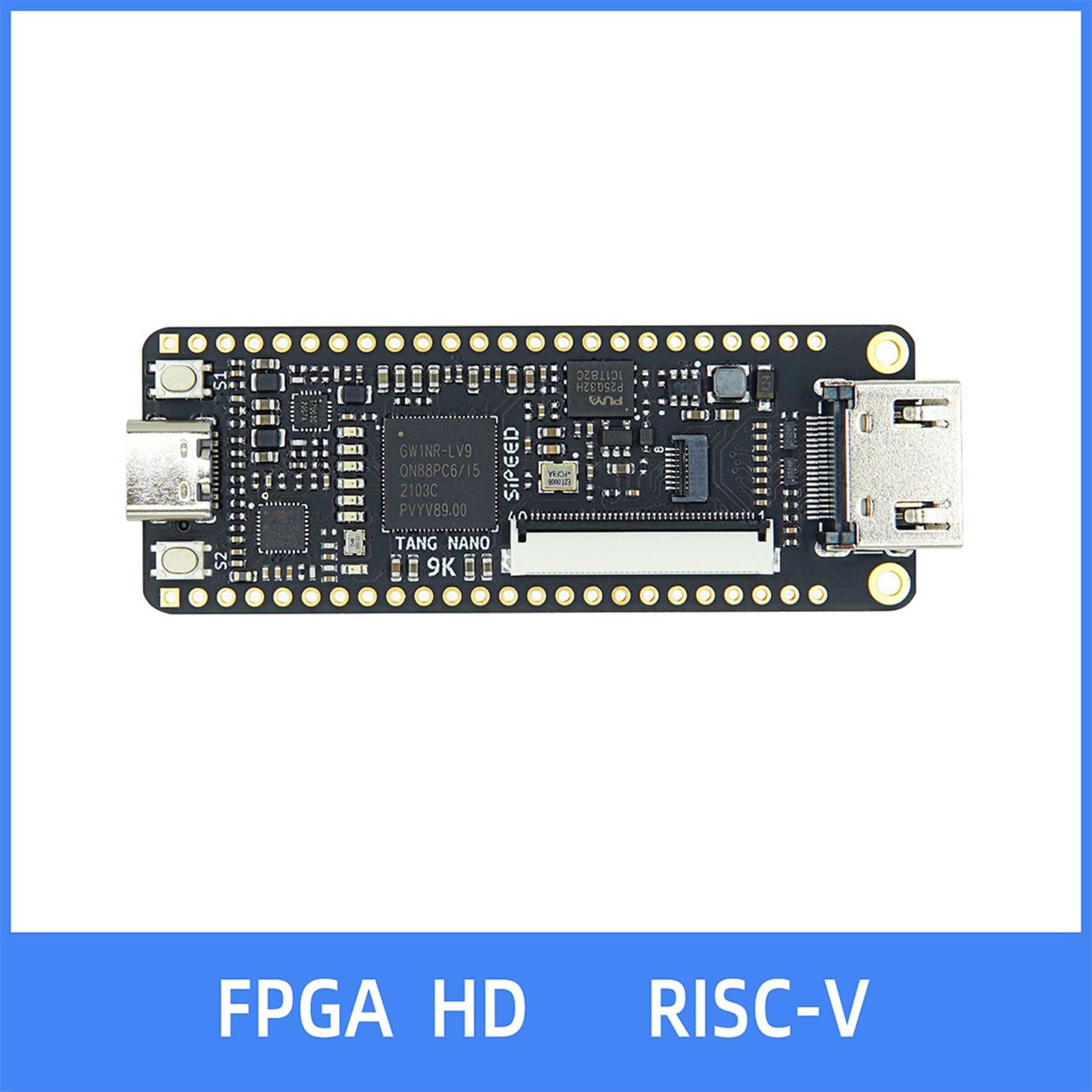 4X Scheda di Sviluppo Nano 9K FPGA GW1NR-9 RISC-V Compatibile con