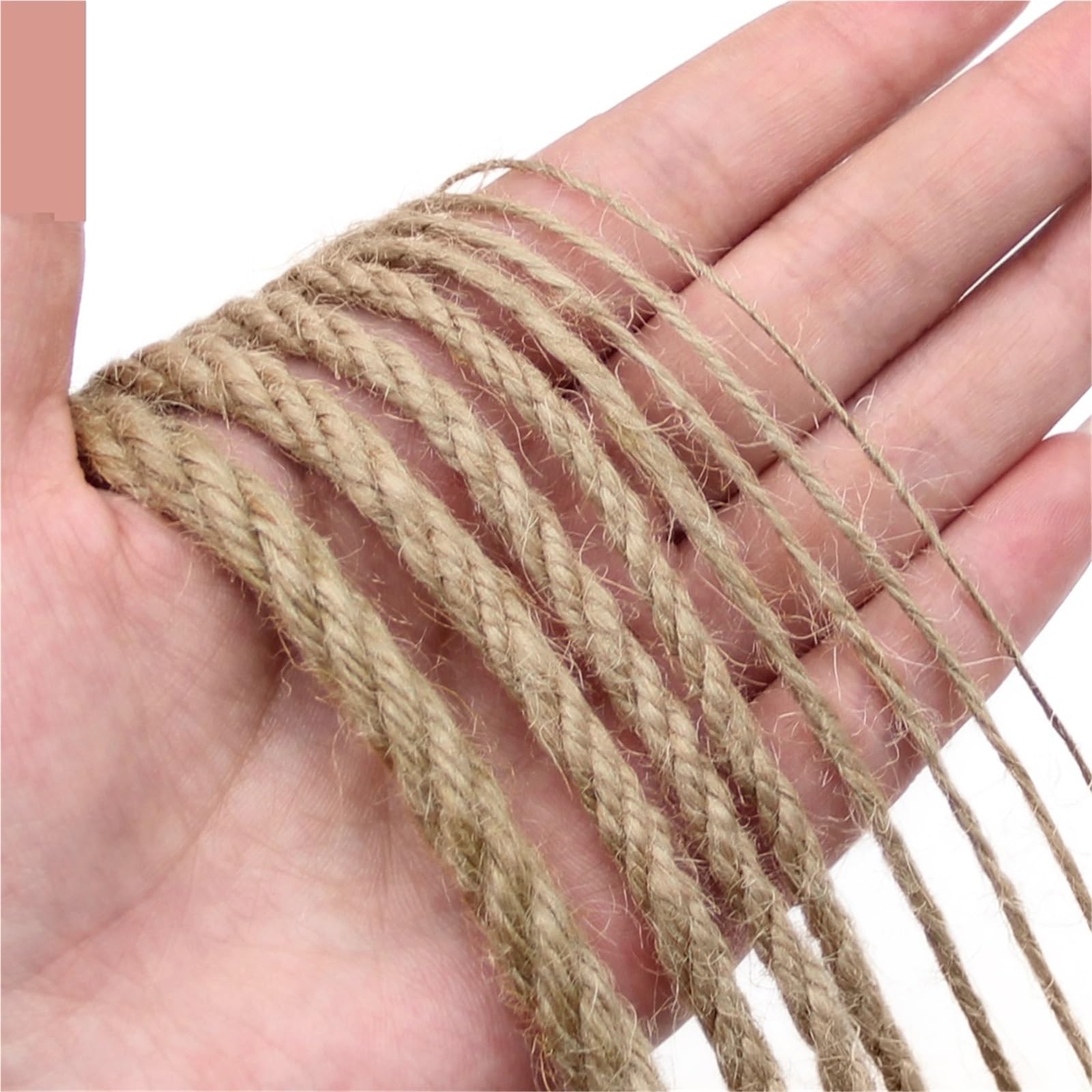 1mm-12mm Jute Seil Schnur Band Handwerk DIY Nähen Party Hochzeit Weihnachten Home Decortion Für Camping Garten