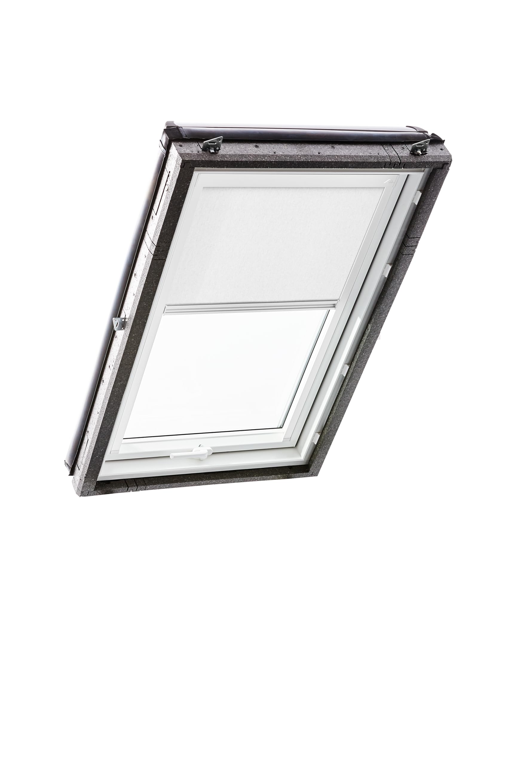 Original Roto Exclusive ZRE Roller Blind for Roto Roof Windows Guide Rail Manual Operation Daylight Blind for Designo R4/R7 and Classic 43/73 Series Size 114/118 11/11 White