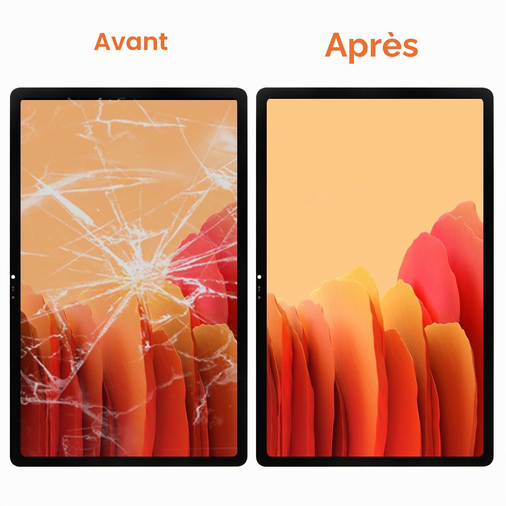 Écran LCD pour Lenovo Tab P11 TB-J606 J606F J606N LCD Display Replacement de Rechange Digitizer Touchscreen Assemblage avec Outils, Noir