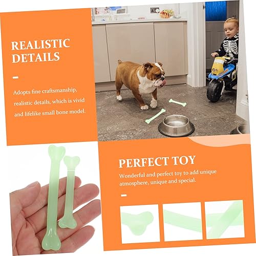 Miniatura 6 de Toyvian 144 piezas de huesos de Halloween, esqueleto de plástico, decoración de Halloween, esqueleto de dinosaurio, decoración de Halloween,