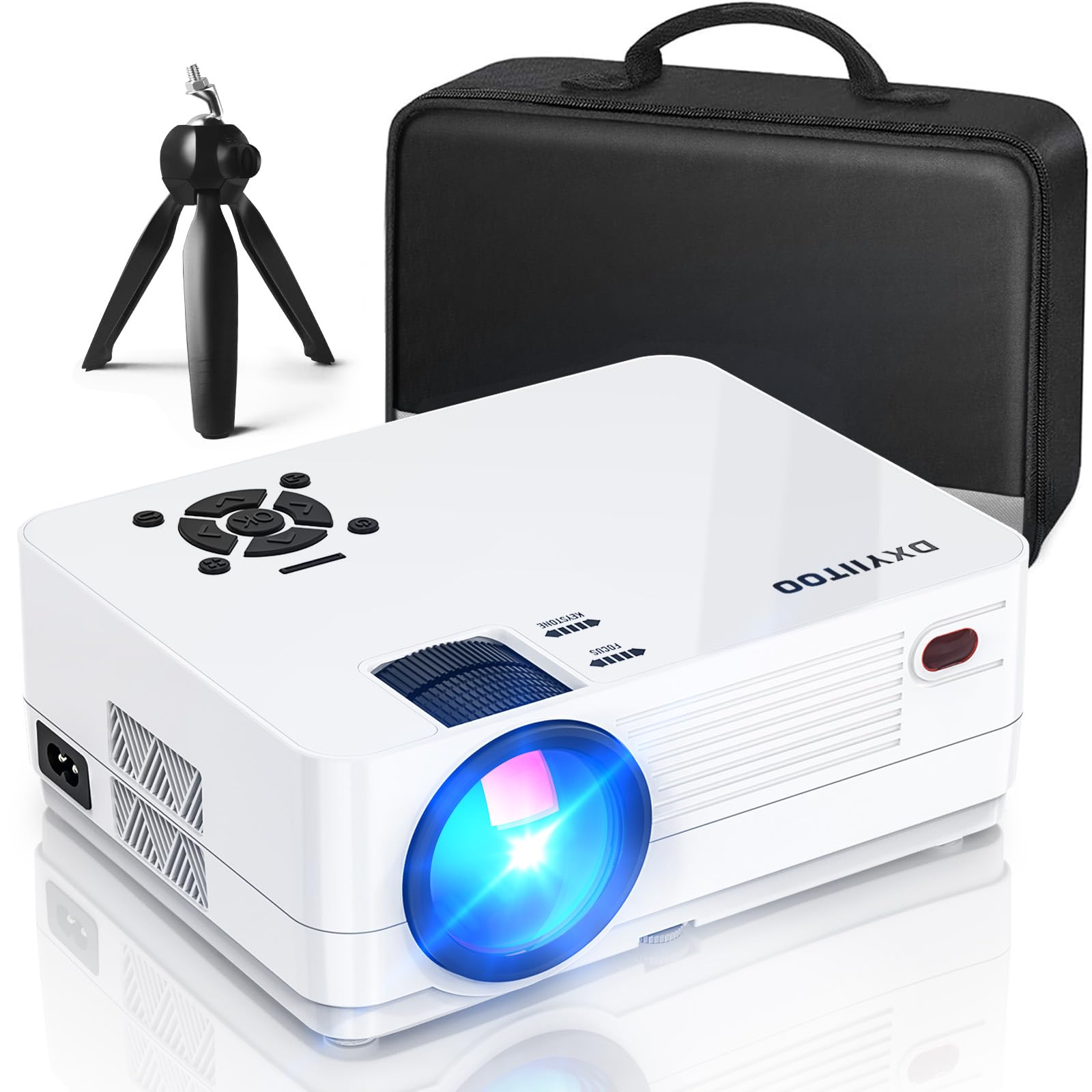 Amazon.com: Native 1080P Projector with WiFi 6 and Two-Way
