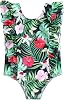 KIMJUN Baby Toddler Girls One Piece Swimsuit Kid Swimwear Bathing Suit Rash Guard 1-5T