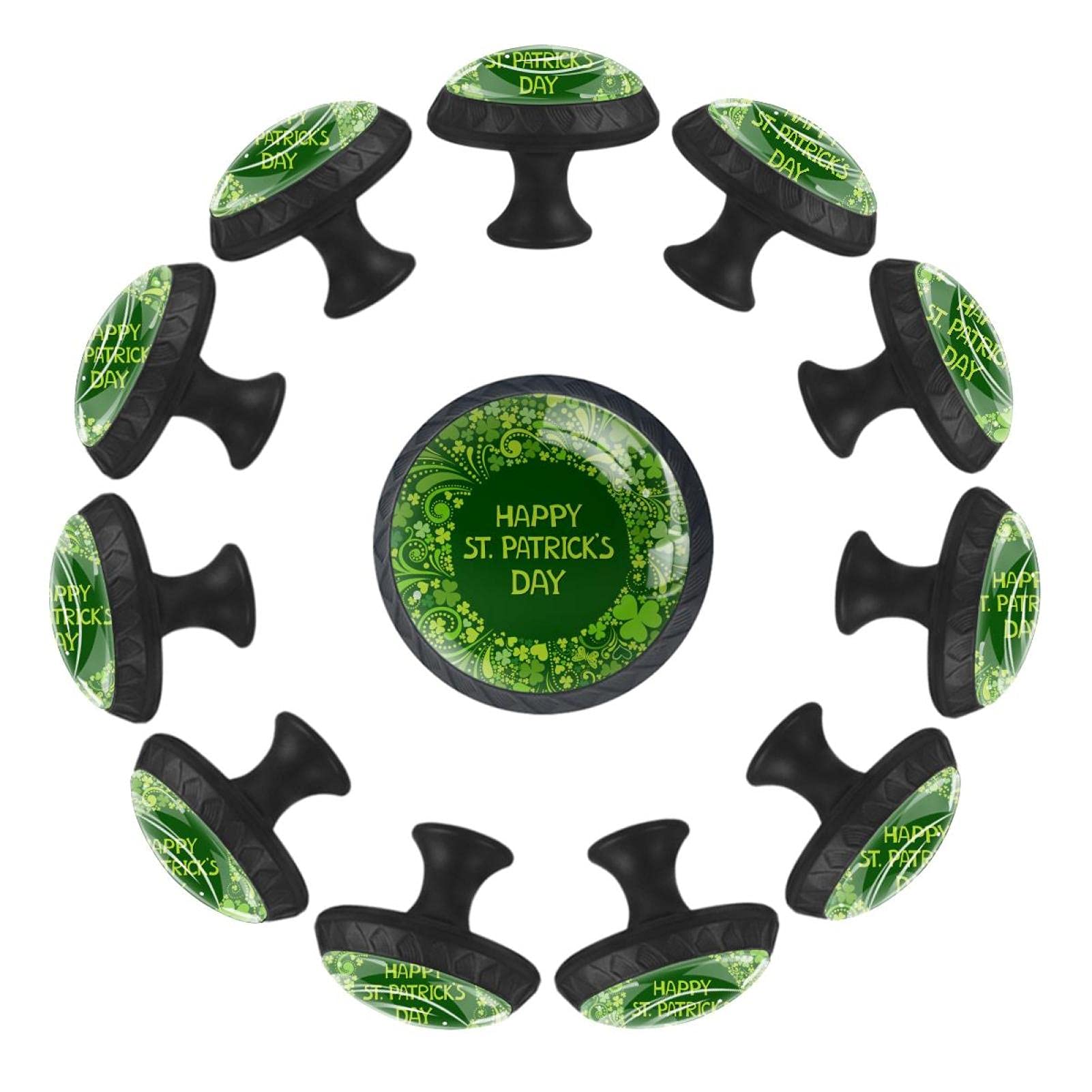 Boutons de tiroir ronds Clovers 35mm anti accroc pour commode chambre et crèche