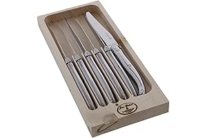 Laguiole 6-Piece Steak Knife Set: The Epitome of Culinary Finesse and Design