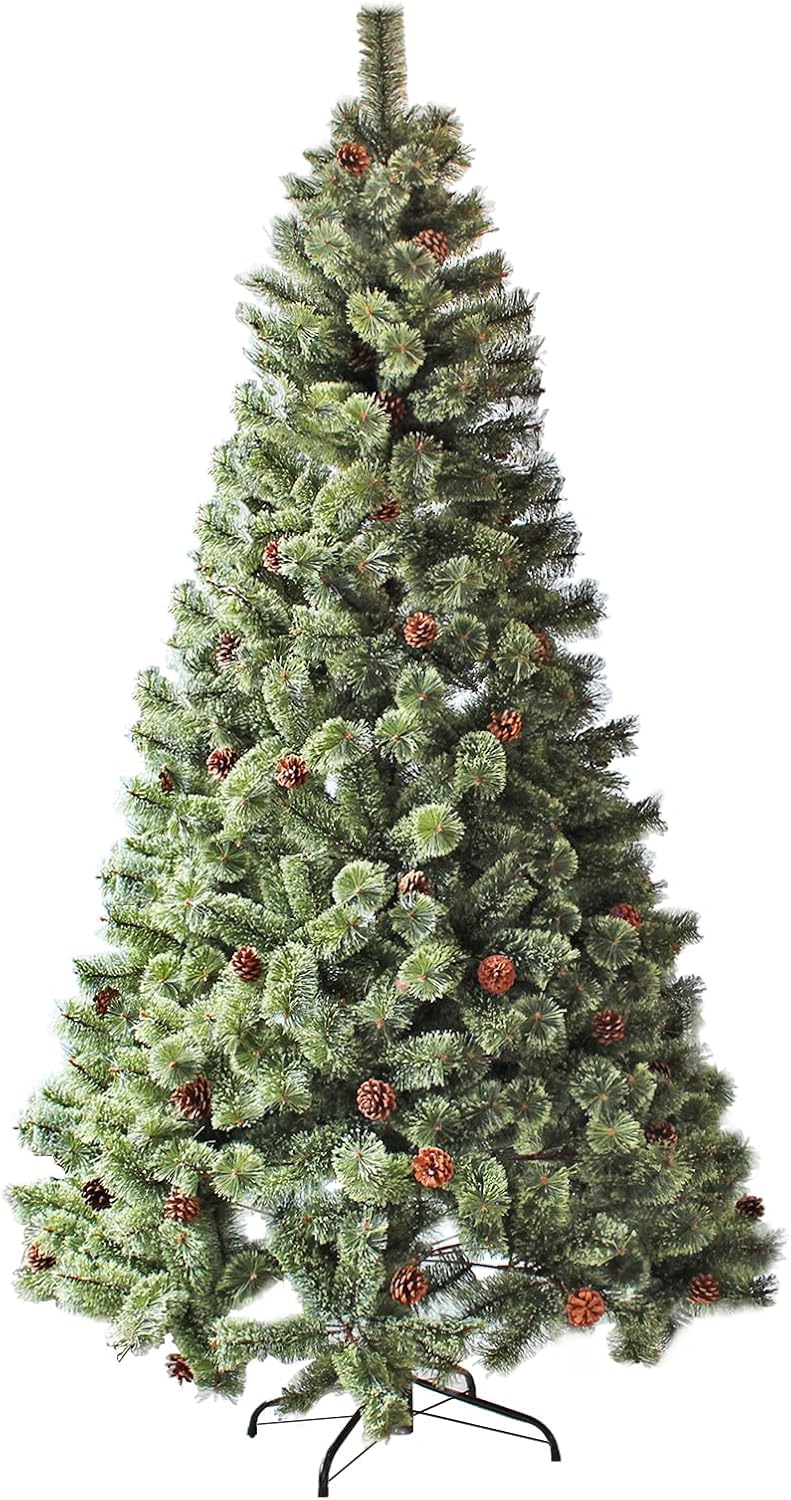 X-mas 新品240cm クリスマスツリーイルミネーション付