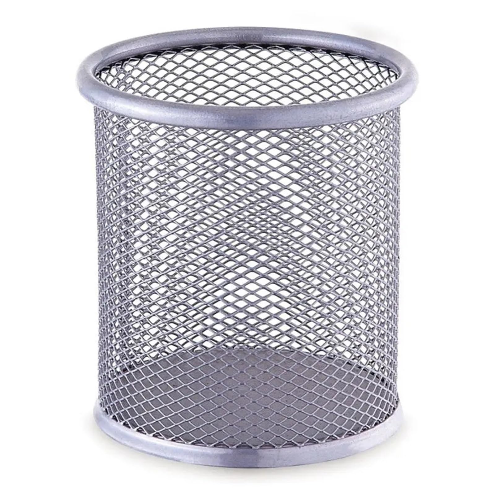 Lot de 5 porte-stylos ronds en métal pour bureau