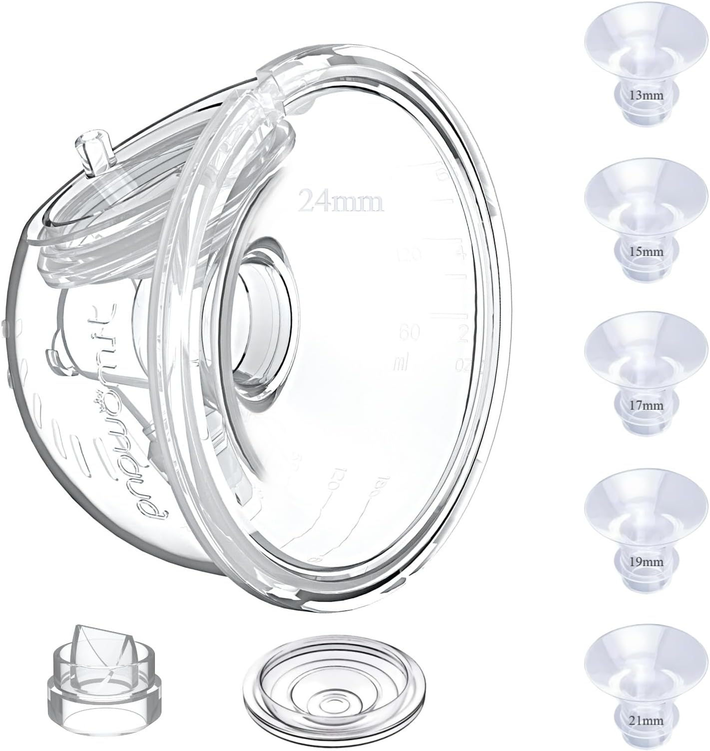 TOVVILD Valvole A Membrana In Silicone Per Tiralatte Momcozy S9/S12 – Set Di 6 Pezzi Compatibili - 3