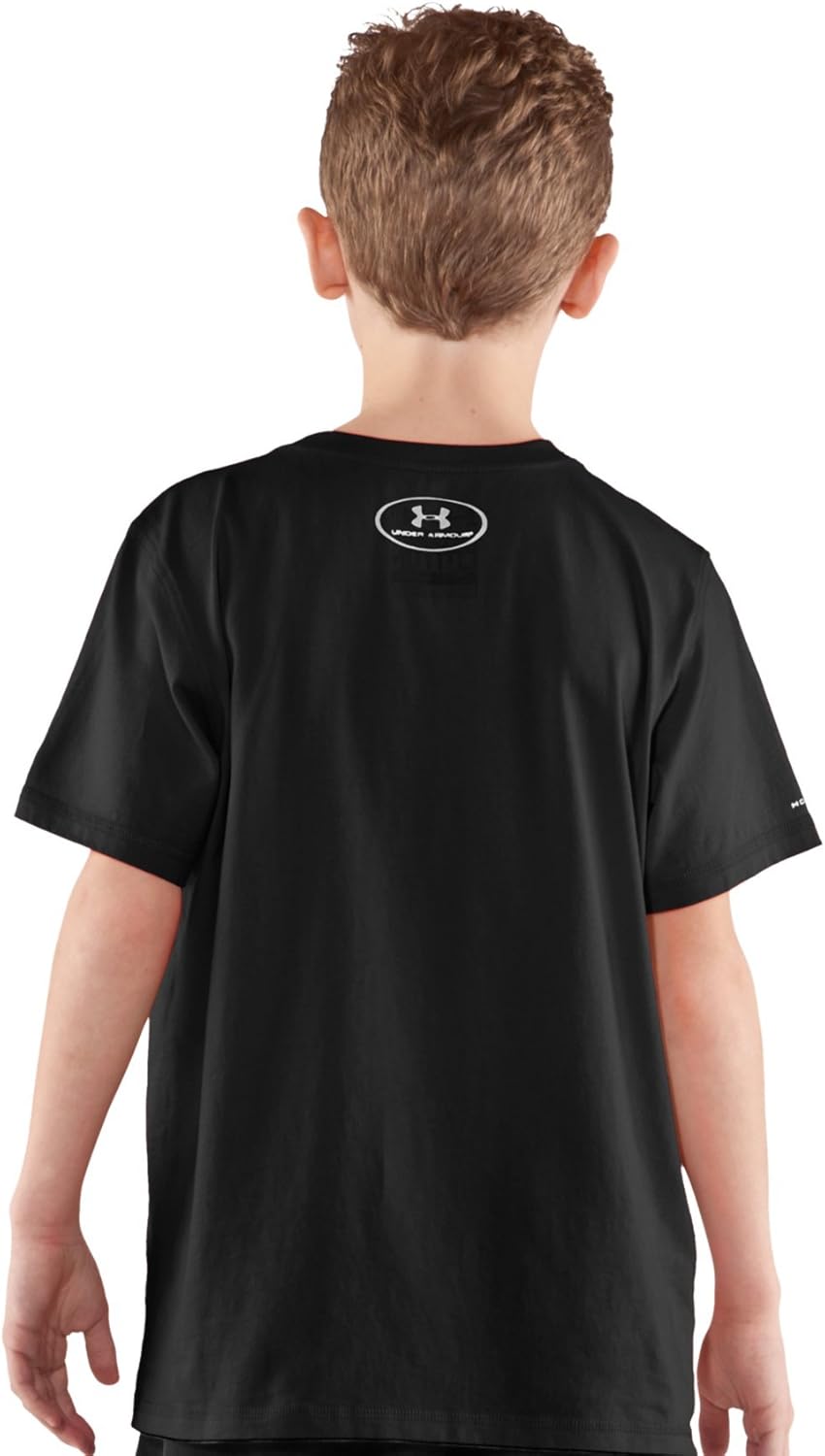 Under Armour Boys' UA Charged Cotton Short Sleeve T-Shirt