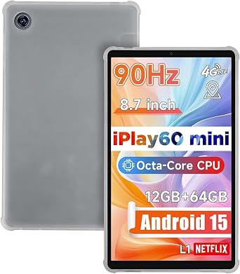 Case Cover for ALLDOCUBE iplay 60 mini Tablet 8.7 inch,Matte Transparent TPU Soft Case Clear Back Cover for Lenovo ALLDOCUBE iplay 60 mini Tablet, Anti-Scratch,Shockproof,Frosted Clear