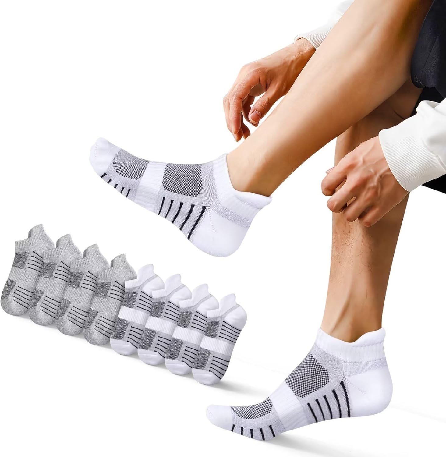 Hase Romantisch Verbrauch Head Sneaker Socken Herren Im Großen Maßstab