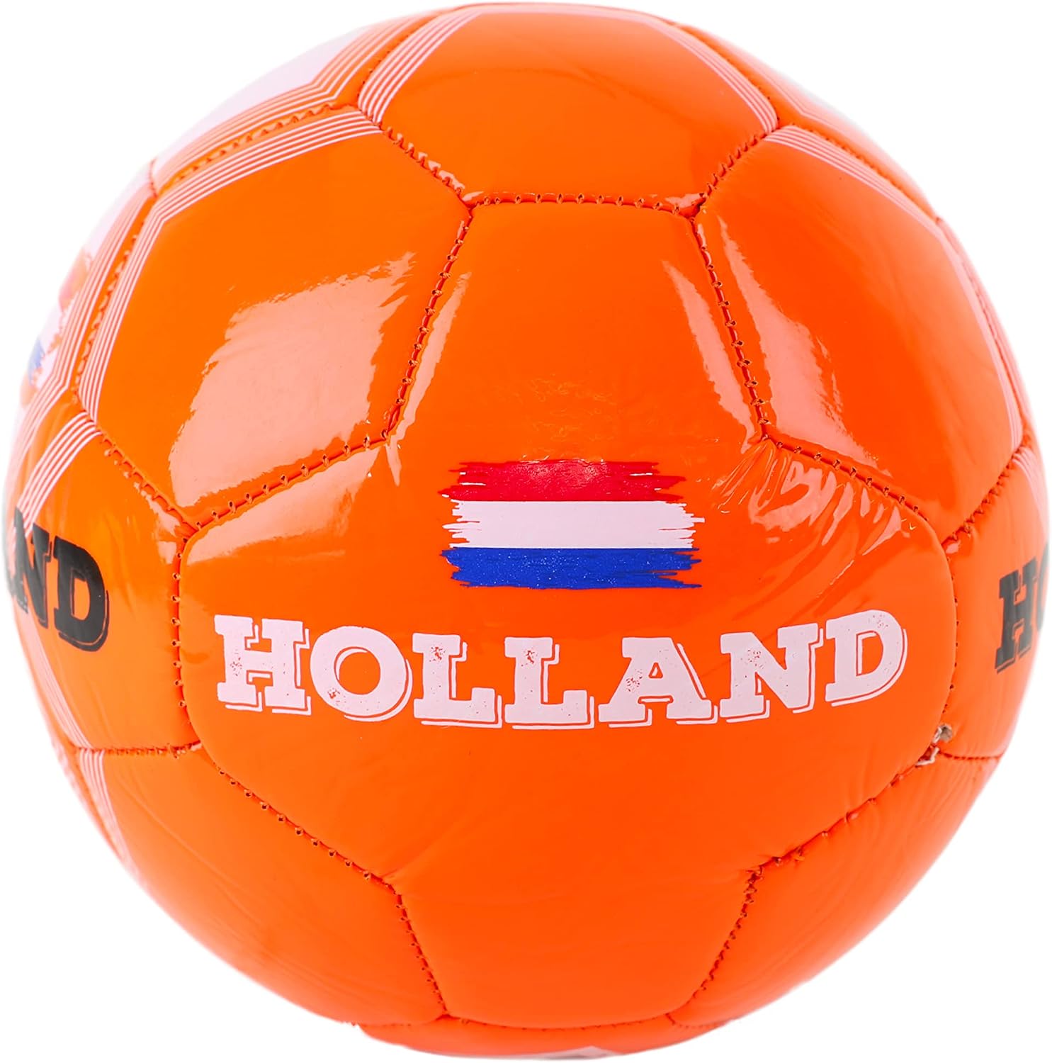 Toyland® Country Themed Football (4lbs/Size 2) - Euros 2024 Football Party - Outdoor Toys (Holland), Orange