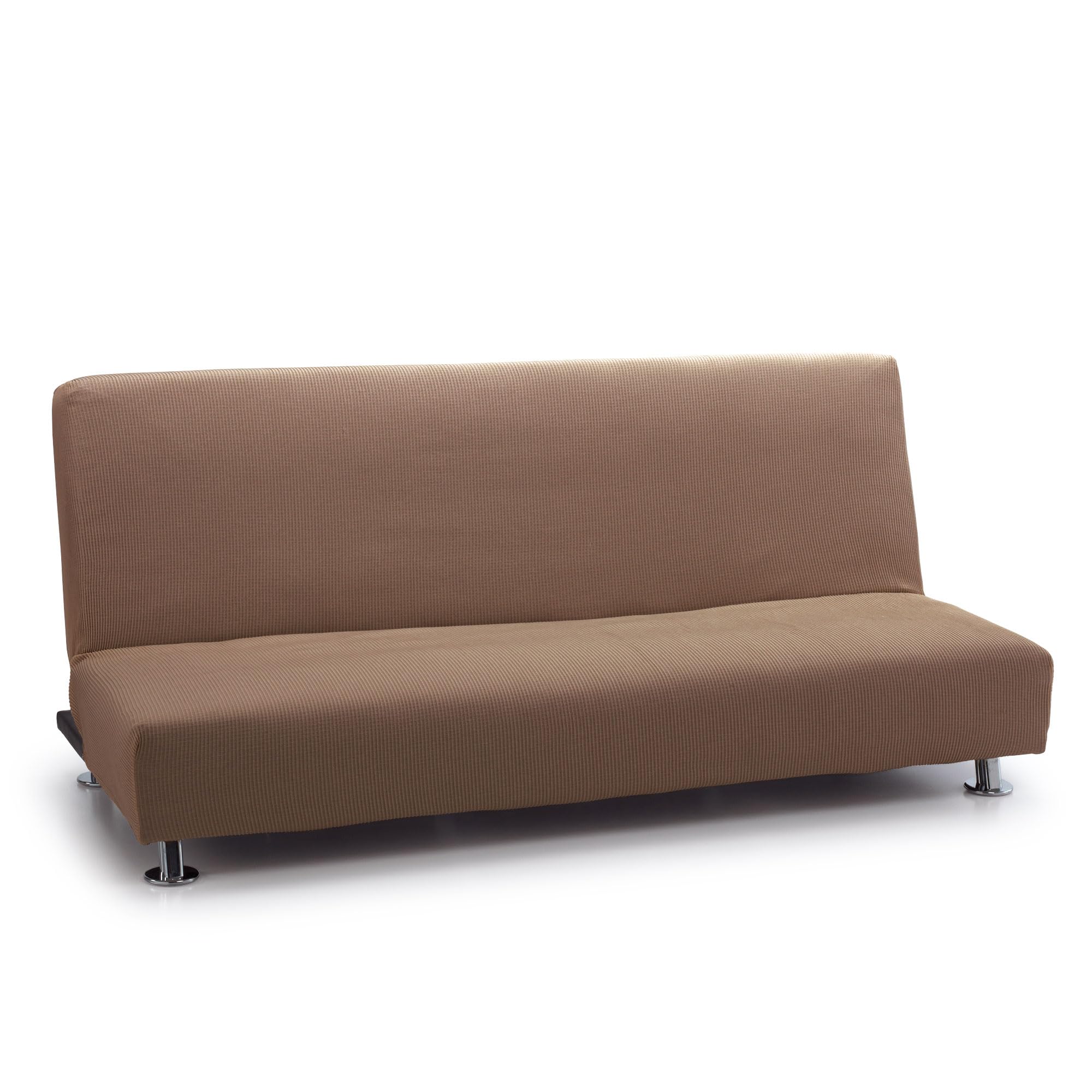 FAVERTI® Elastic Sofa Bed Cover Click Clack Three Seater | Real Model | Suede | Universal Sofa Bed Cover | Jacquard Fabric Quality Protector Cotton Feel