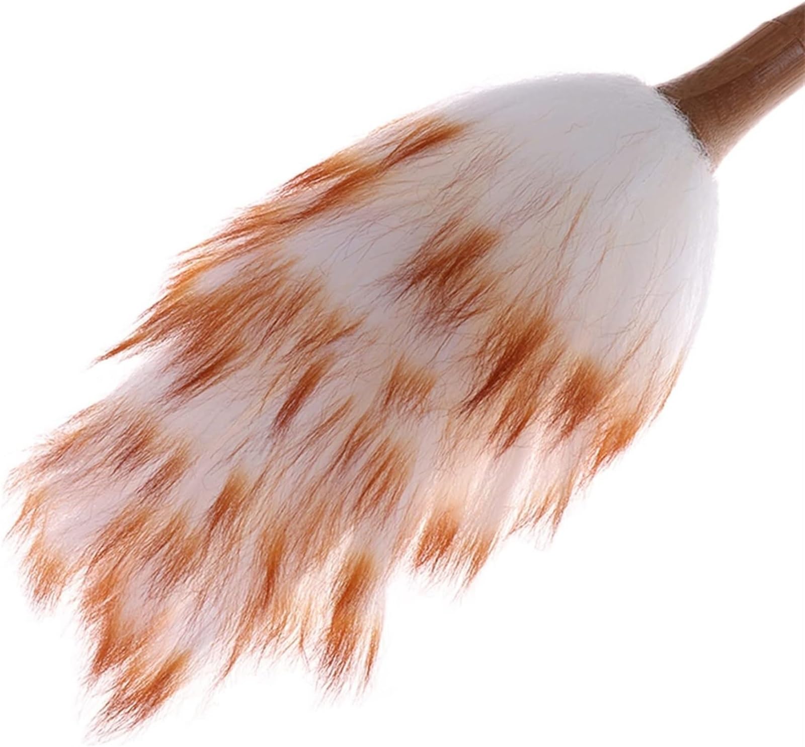 Plumero, Cepillo de Plumas Lana, Herramienta for Limpiar el Polvo(Wit)
