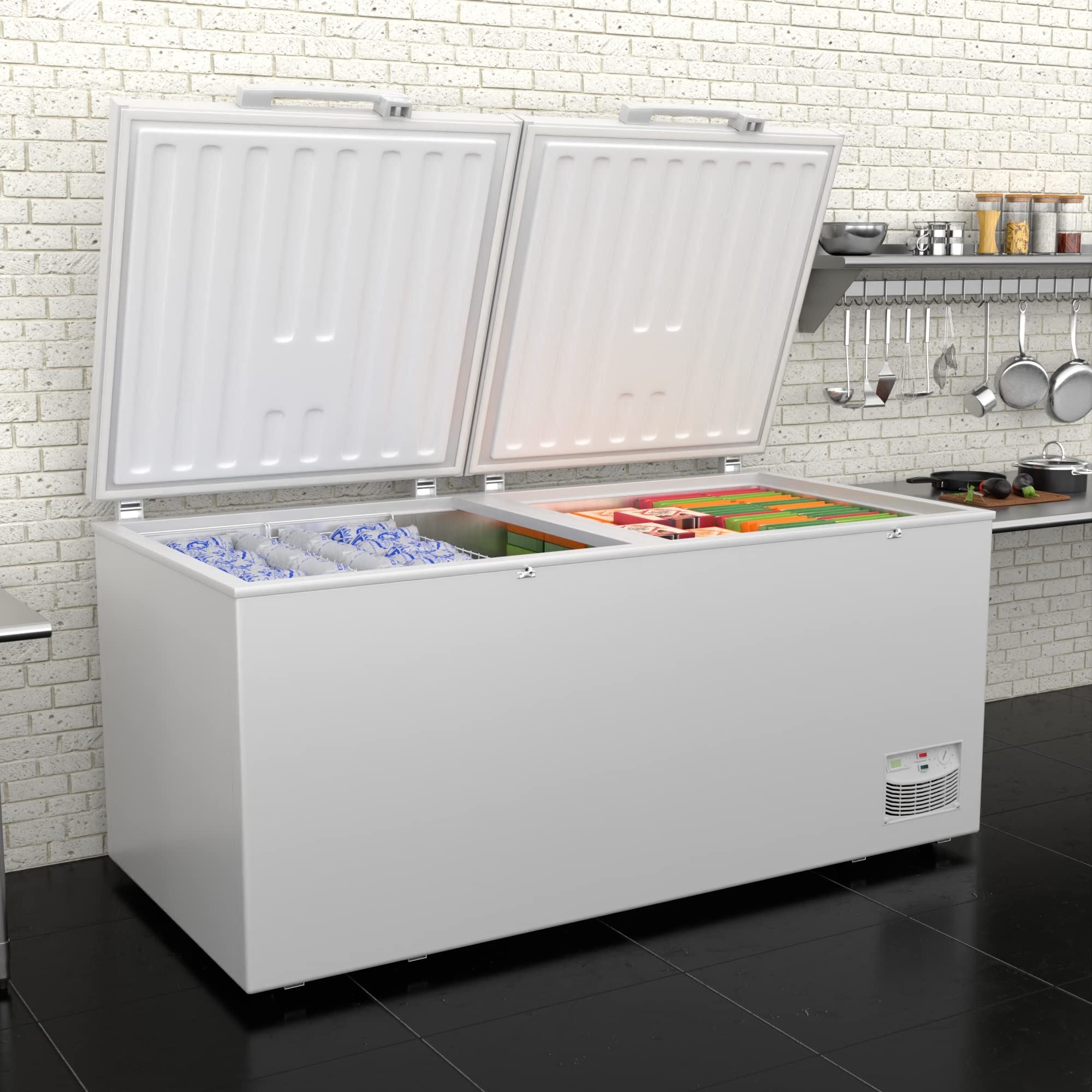 Cf30hc Commercial Chest Freezer - 30 Cu. Ft. on Fridge.com - View 4