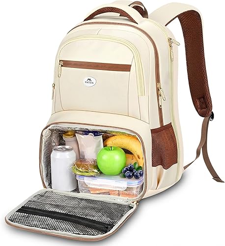 MATEIN Mochila de almuerzo para mujer, resistente mochila térmica térmica para profesores, enfermeras, para el trabajo, universidad, viajes, picnic,
