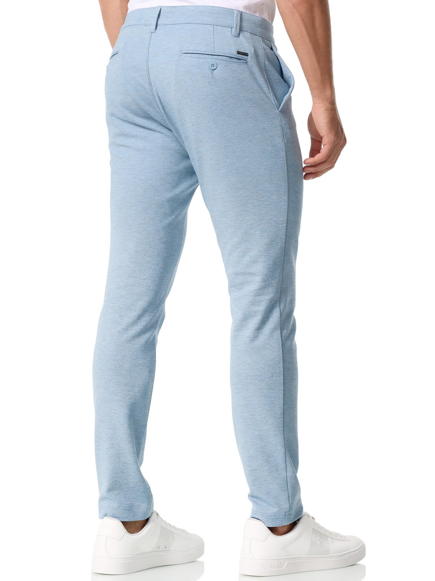 JEFF Herren JFEzra Set Anzug 2-teilig Sakko Hose Bundle | elastischer Herrenanzug Regular Fit für Männer