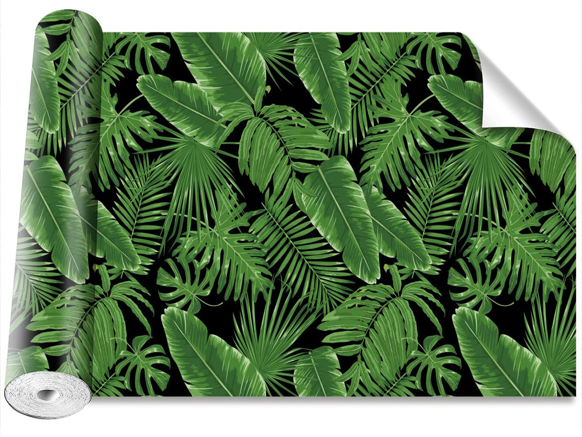 Papier peint jungle la nuit grand format 416x254cm decoration murale maison