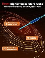 Vista 5 de Nuwave Plug-In Grill Air Fryer Oven Combo w/Sheath Heaters, Authentic Char Flavor, 2024 New Convection System, 2X More Even, 100 Presets, Smarter