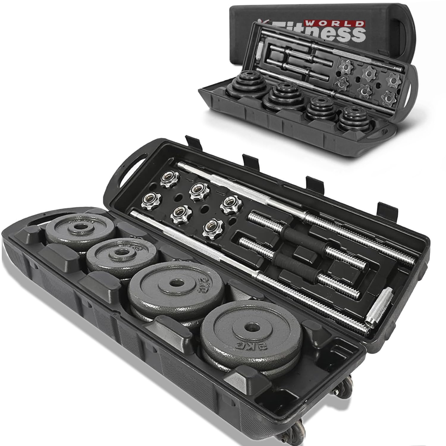 Fitness World Total Weight Training Set 50 kg, hernvy FW120