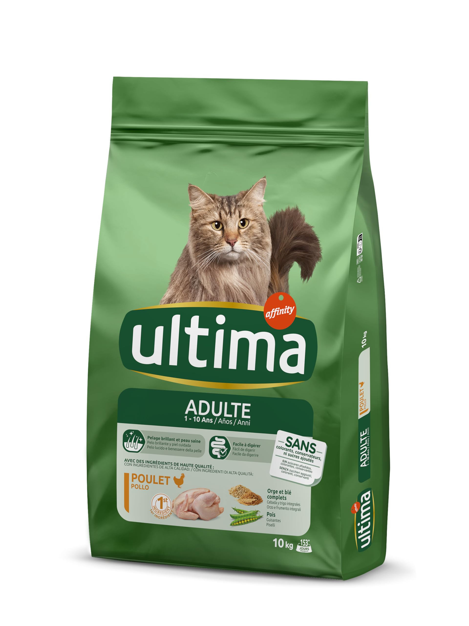 Ultima Adult Pollo - Comida Seca para Gatos - 10kg