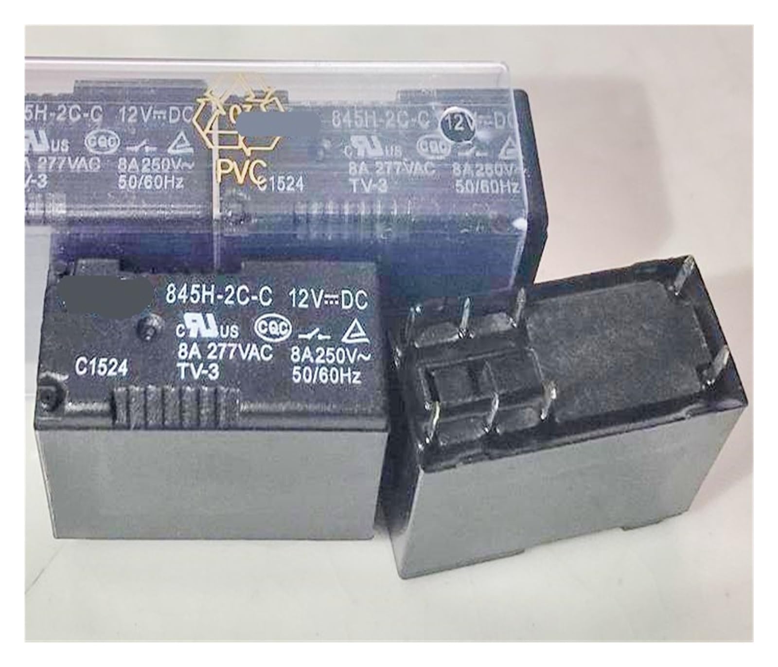 Yzwrwrmktb One Color 1Pc 845H-2C-C 12Vdc-8A Relay 8Pins
