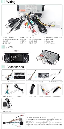 Miniatura 7 de ASURE Android 12 3GB+32GB coche estéreo pantalla táctil navegación unidad para Grand Cherokee Wrangler Liberty Dodge Chrysler Radio con Carplay