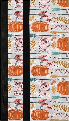 Miniatura 2 de Emelivor Juego de 2 fundas para manija de puerta de refrigerador para el día de Acción de Gracias, protector decorativo para manijas