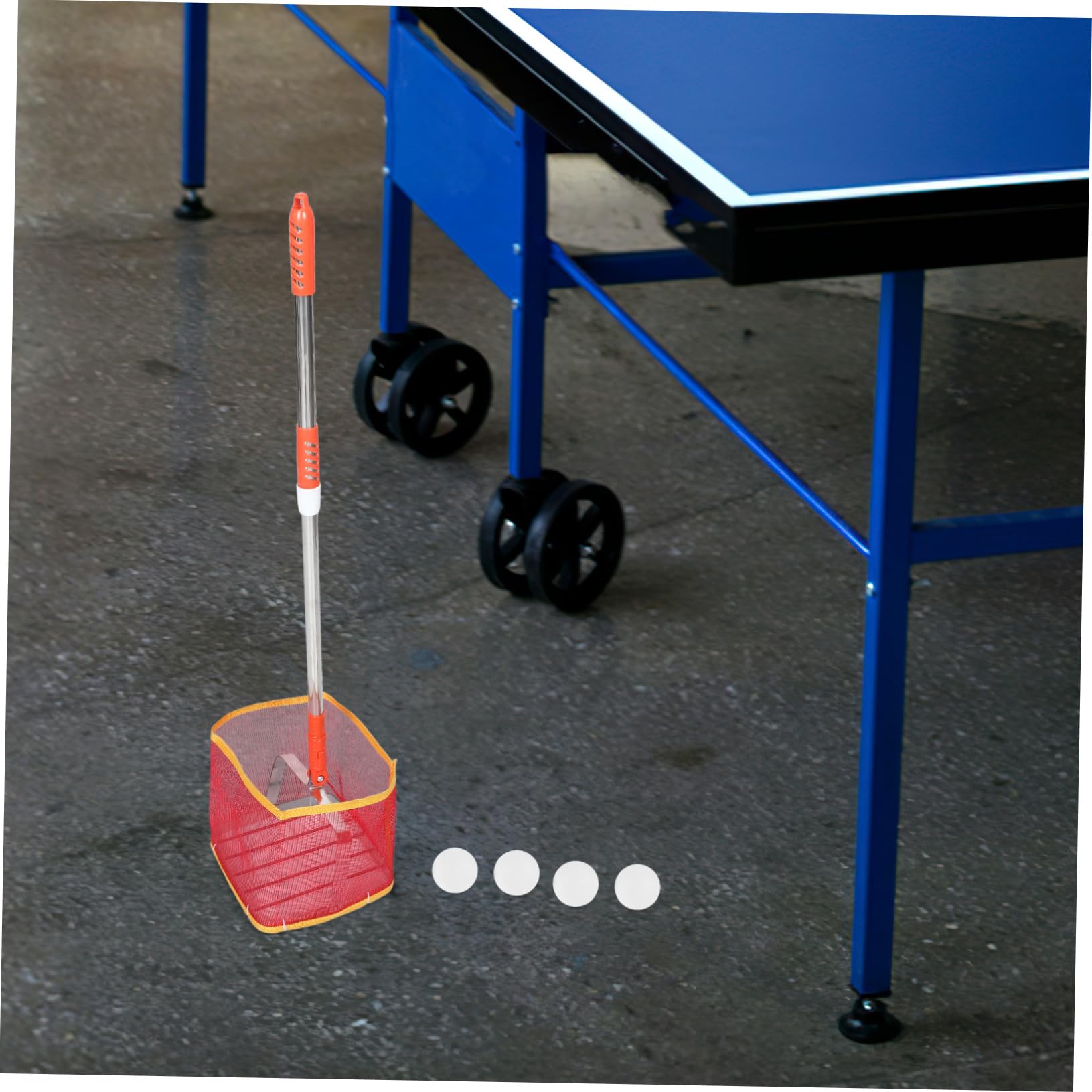 ifundom Raccoglitore Palline Pong Manico Lungo Portatile e Attrezzo per Palline Versatile e Solido per Qualsiasi Superficie