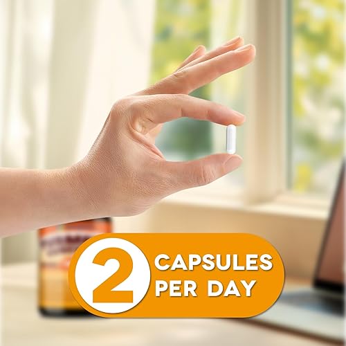 Miniatura 7 de Suplemento de curcumina de cúrcuma de 1650 mg cápsulas orgánicas de cúrcuma con 95% de curcuminoides, pimienta negra, bioperina, función