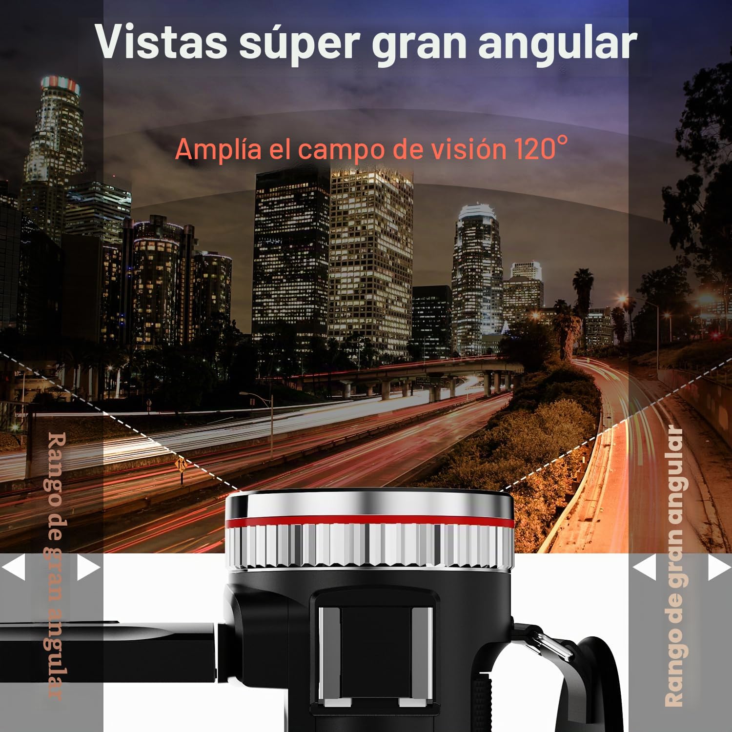 Cámara de vídeo 4K 64MP Videocámara Vlogging Cámara,Doble Objetivo 3" 270° Pantalla giratoria Vlog Cámara con Tarjeta de 64GB, Micrófono, Estabilizador,Control Remoto,2 Baterías