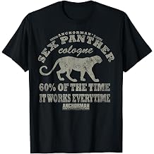 Anchorman Sex Panther Cologne Logo T-Shirt